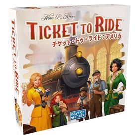ホビージャパン チケット・トゥ・ライド：アメリカ 2025年新版 日本語版 2-5人用 30-60分 8才以上向け ボードゲーム 列車ゲーム