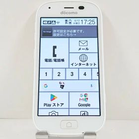 らくらくスマートフォン4 F-04J ドコモ ホワイト 送料無料 本体 c22020 【中古】