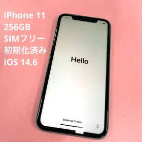 iPhone11本体 256GB SIMフリー 初期化済み iOS14.6