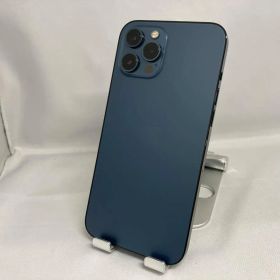 docomo 【SIMロックなし】MGCX3J/A iPhone 12 Pro Max 128GB パシフィックブルｰ docomo