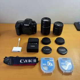 【豪華セット】Canon EOS 7D Mark II標準/望遠レンズ/付属品等
