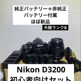 「良品」Nikon D3200 初心者向けセット