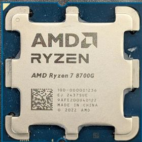 【正常動作品】AMD Ryzen 7 8700G
