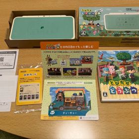 Newニンテンドー2DS LL とびだせ どうぶつの森パック カセット付き