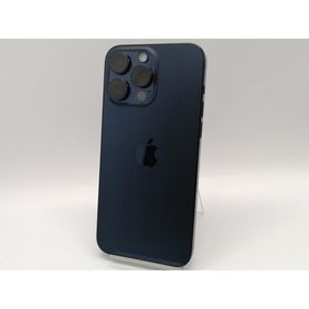 【中古】Apple 国内版 【SIMフリー】 iPhone 15 Pro Max 1TB ブルーチタニウム MU723J/A【小倉駅前】保証期間１ヶ月【ランクB】