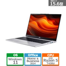 Acer（エイサー） 15.6型ノートパソコン Aspire Lite 15 AL15-42P-H56Y/F ライトシルバー