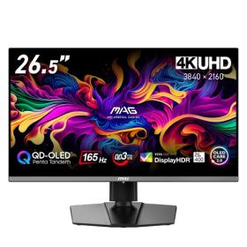 MAG 272UP QD-OLED E16 26.5インチ 4K ゲーミングモニター QD-OLED 165Hz 0.03ms