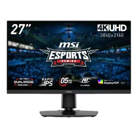 【20日は24時間限定クーポン配布】MSI エムエスアイデュアルモード搭載ゲーミングモニター 4K UHD/160Hz（フルHD設定時：320Hz） MAG 272URDF E16(2674619)代引不可 送料無料