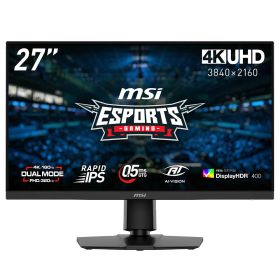 【お取り寄せ】MSI [MAG 272URDF E16]27インチ 160Hz 4K IPS ゲーミングモニター [3840 x 2160 (160/FHD320Hz) /HDMI2.1b /Displayport1.4a]