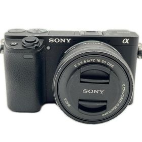 SONY ソニー ミラーレス一眼カメラ α6400 WW715296 レンズセット SELP1650 ◆2006