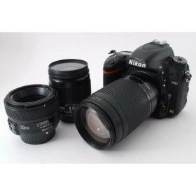 【中古】ニコン Nikon D750 単焦点&標準&望遠トリプルレンズセット 美品 カメラ 中古 人気 おすすめ 高画質