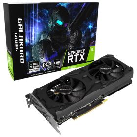 玄人志向 GALAKURO GAMING GG-RTX3060Ti-E8GB/DF/LHR [PCIExp 8GB]