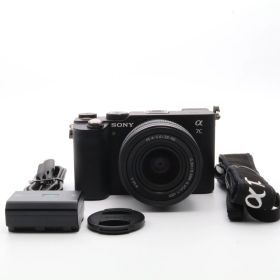 【シャッター回数：900】SONY α7C ILCE-7CL レンズキット ブラック 〔SONY E マウント〕