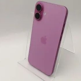 【中古】Apple 国内版 【SIMフリー】 iPhone 16 Plus 128GB ピンク MXVD3J/A【千葉】保証期間１ヶ月【ランクB】