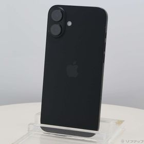 (中古)Apple iPhone16 Plus 256GB ブラック MXVG3J/A SIMフリー(262-ud)