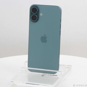 (中古)Apple iPhone16 Plus 256GB ティール MXVL3J/A SIMフリー(377-ud)