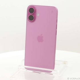 (中古)Apple iPhone16 Plus 128GB ピンク 3N345J/A SIMフリー(276-ud)