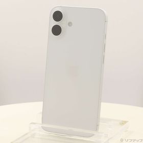 (中古)Apple iPhone16 Plus 128GB ホワイト MXVC3J/A SIMフリー(377-ud)