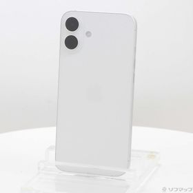 (中古)Apple iPhone16 Plus 256GB ホワイト MXVH3J/A SIMフリー(198-ud)