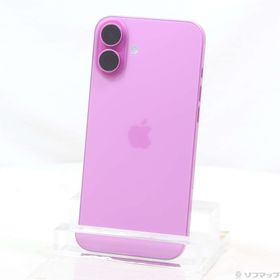 (中古)Apple iPhone16 Plus 128GB ピンク 3N345J/A SIMフリー(251-ud)