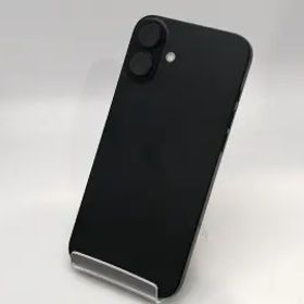 【中古】Apple 国内版 【SIMフリー】 iPhone 16 Plus 128GB ブラック MXVA3J/A【浜松駅前】保証期間１ヶ月【ランクA】