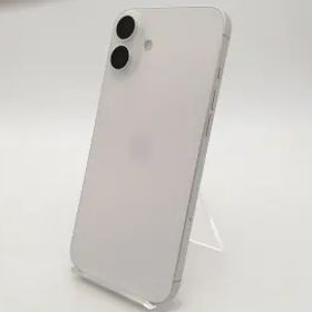 【中古】Apple 国内版 【SIMフリー】 iPhone 16 Plus 128GB ホワイト MXVC3J/A【札幌南2条】保証期間１ヶ月【ランクA】