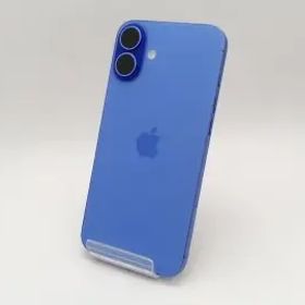 【中古】Apple 国内版 【SIMフリー】 iPhone 16 Plus 256GB ウルトラマリン MXVK3J/A【広島本通】保証期間１ヶ月【ランクA】