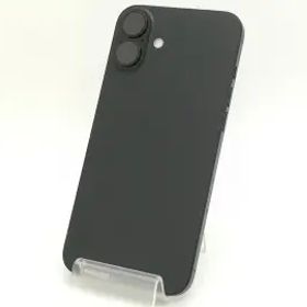 【中古】Apple docomo 【SIMフリー】 iPhone 16 Plus 128GB ブラック MXVA3J/A【静岡】保証期間１ヶ月【ランクA】