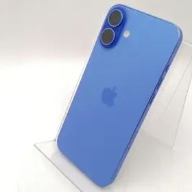 【中古】Apple 国内版 【SIMフリー】 iPhone 16 Plus 256GB ウルトラマリン MXVK3J/A【津田沼】保証期間１ヶ月【ランクA】