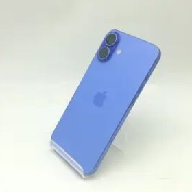 【中古】Apple 国内版 【SIMフリー】 iPhone 16 Plus 128GB ウルトラマリン MXVE3J/A【広島】保証期間１ヶ月【ランクB】