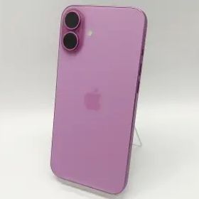 【中古】Apple 国内版 【SIMフリー】 iPhone 16 Plus 128GB ピンク MXVD3J/A【小倉駅前】保証期間１ヶ月【ランクA】