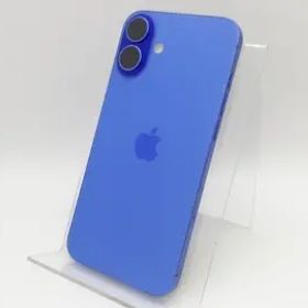 【中古】Apple 国内版 【SIMフリー】 iPhone 16 Plus 128GB ウルトラマリン MXVE3J/A【池袋東口】保証期間１ヶ月【ランクB】