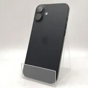 【中古】Apple 国内版 【SIMフリー】 iPhone 16 Plus 128GB ブラック MXVA3J/A【大須2】保証期間１ヶ月【ランクA】