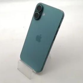 【中古】Apple SoftBank 【SIMフリー】 iPhone 16 Plus 256GB ティール MXVL3J/A【OSU301】保証期間１ヶ月【ランクC】