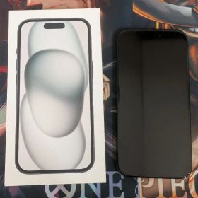 Apple iPhone 15 128gb ブラック 箱・充電ケーブル付き