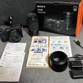 SONY α6400 ダブルズームレンズキット