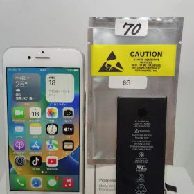 iPhone 8 本体 新品バッテリー交換済,この先安心使用SIMフリー