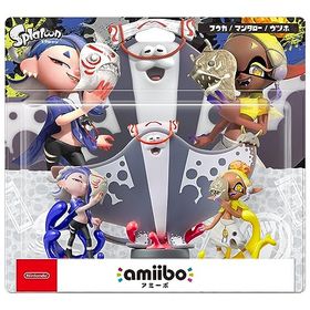 (送料無料) (追跡番号あり・取寄商品) ニンテンドー/amiibo すりみ連合セット[フウカ/ウツホ/マンタロー](スプラトゥーンシリーズ)/Ninte