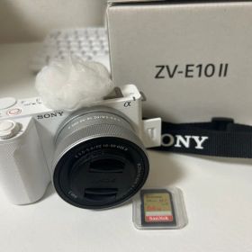 SONY ZV-E10 II パワーズームレンズキット ホワイト