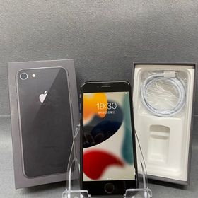 美品 国内版 SIMフリー iPhone8 256GB スペースグレイ色