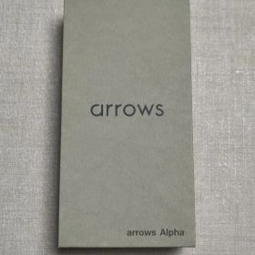 arrows Alpha M08 ブラック 512GB 新品未開封