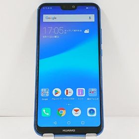 HUAWEI P20 lite HWV32 au クラインブルー c21987