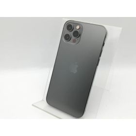 【中古】Apple au 【SIMロック解除済み】 iPhone 12 Pro 128GB グラファイト MGM53J/A【川越クレアモール】保証期間1ヶ月【ランクC】