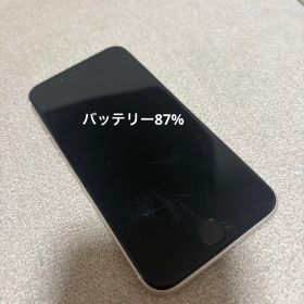 Apple iPhone SE 第3世代 スターライト64GB バッテリー87%