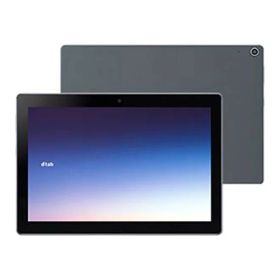 【中古】【安心保証】 SHARP dtab d-51C[64GB] docomo チャコールグレー