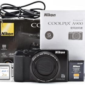 ★動作品★ ニコン NIKON COOLPIX A900 ブラック コンパクトデジタルカメラ OB4629 #407