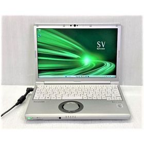 中古ノートパソコン Panasonic CF-SV9RFLVS Corei5-10310U/8GB-MEM/512GB-SSD/12.1インチ/Windows11/WPS-Office/BT消耗/難あり品※カメラ、タッチパッド等不良