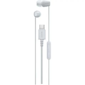 ソニー(SONY) IER-EX15C-WZ ホワイト 有線カナルイヤホン USB Type-C対応 5mmドライバー搭載 リモコン付