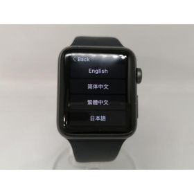 【中古】Apple Apple Watch Series3 42mm Cellular スペースグレイアルミニウム/ブラックスポーツバンド MTH22J/A【東池袋1丁目】保証期間１ヶ月【ランクC】