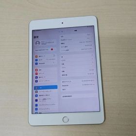 iPad mini 第5世代 64GB シルバー バッテリー80% 動作確認済み 中古 使用感あり C08182